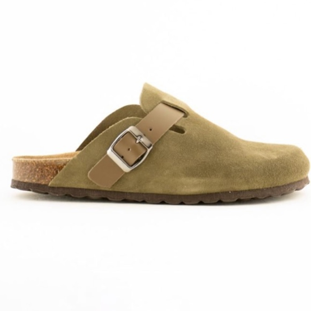 NWT Mauro Leone leather suede sabo shoes size 6.5